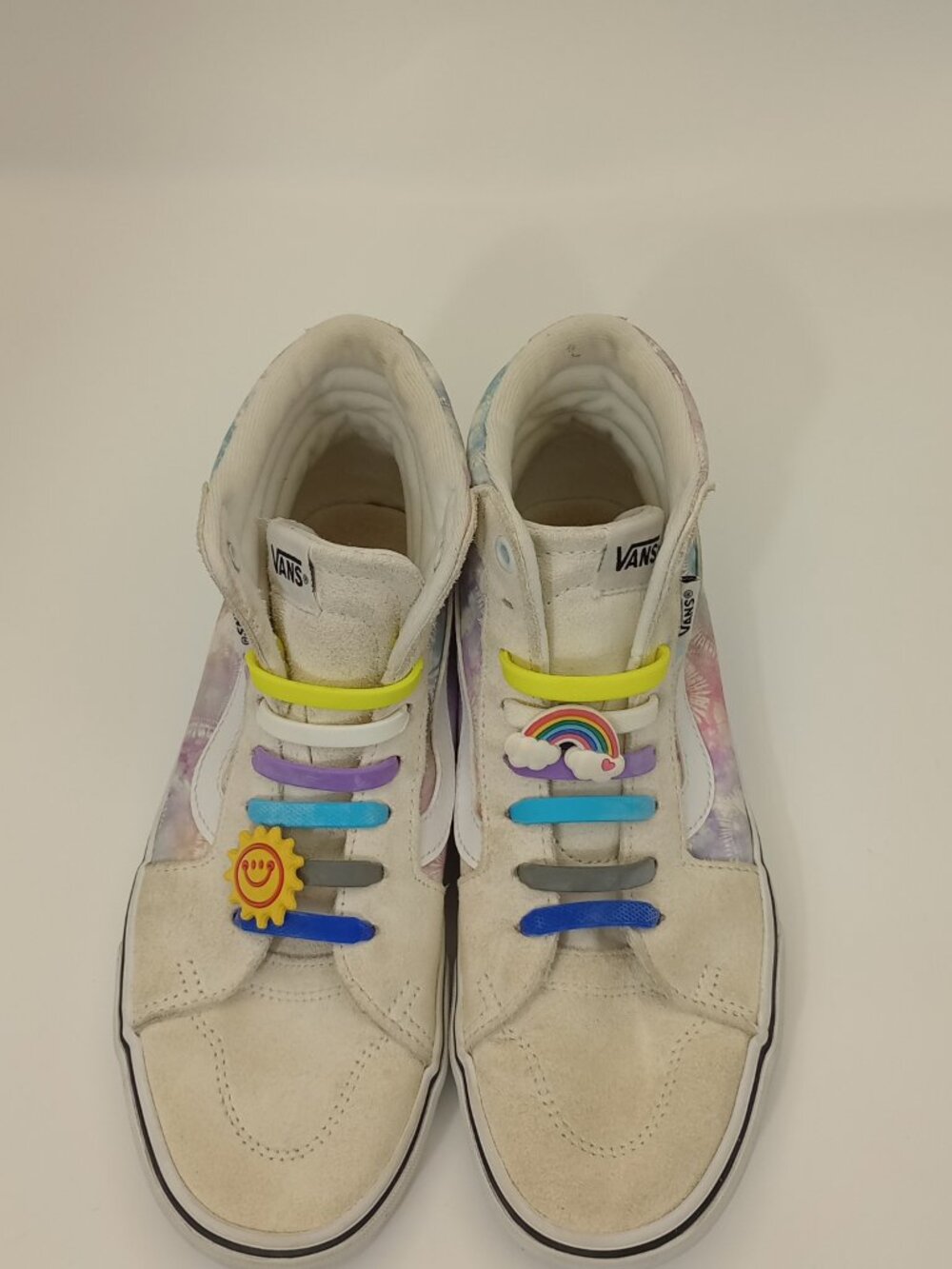 Vans WM Filmore Hi "Heart Tie Dye" High Top Sneakers Women's Size 7
